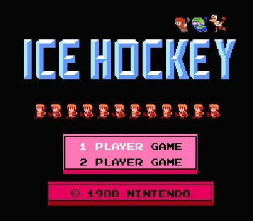 Ice Hockey (USA) screen shot title